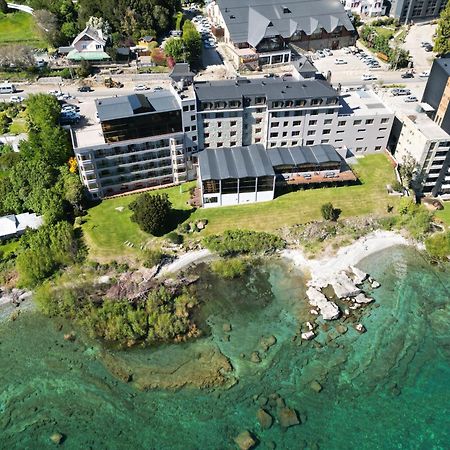 Alma Del Lago Suites & Spa Сан-Карлос-де-Барілоче Екстер'єр фото Aerial view of the hotel