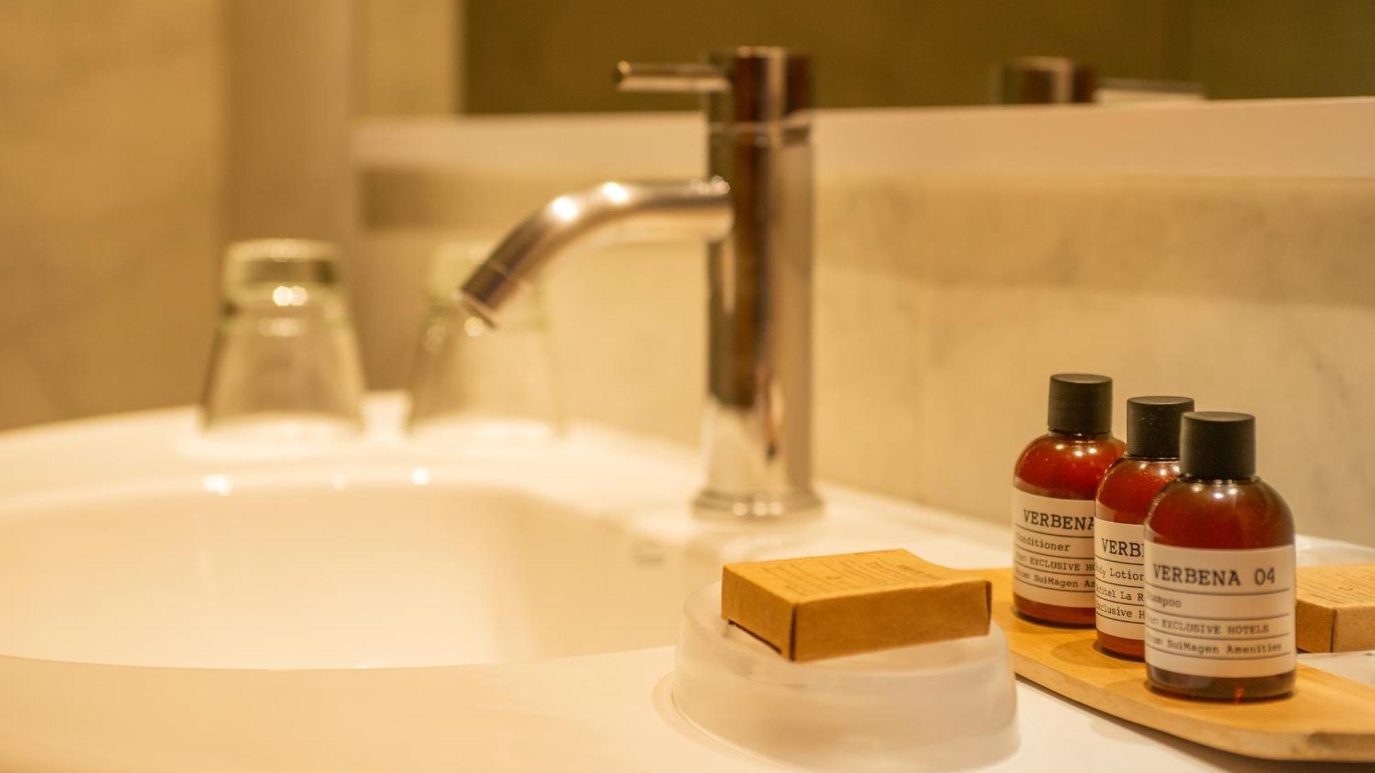 Alma Del Lago Suites & Spa Сан-Карлос-де-Барілоче Екстер'єр фото A bathroom in a hotel